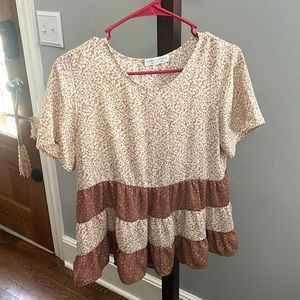 Cute ruffle top